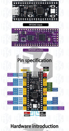 FOR aspberry Pi Pico Development Board A Low-Cost High-Performance Microcontroller Board RP2040 Cortex-M0+ Dual-Core ARM