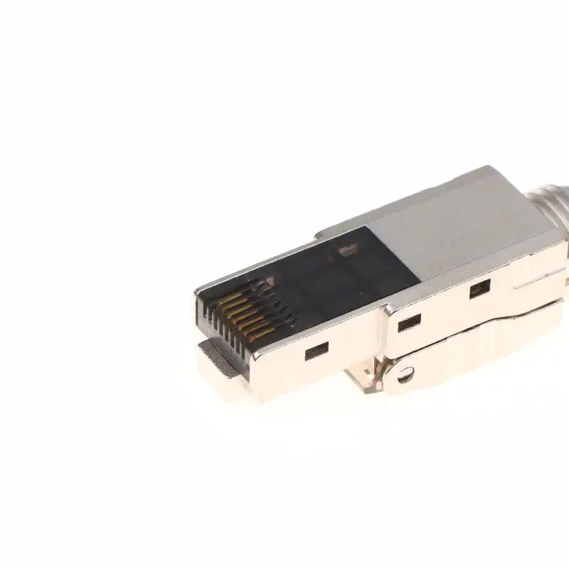 New New 1Pc RJ45 Cat8 Cat7 Cat6A Connector Shielded Toolless Modular Termination Plug 2000MHz 40G LAN Cable For 22AWG-24AWG