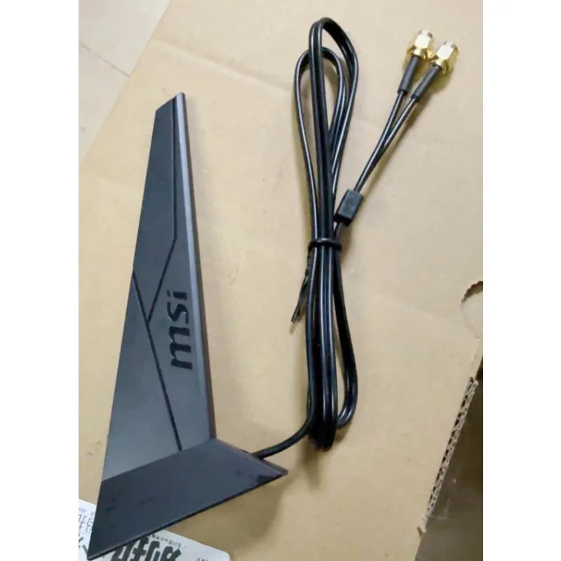 MSI Original Motherboard Antenna 2.4G 5G 6G WIFI7 Antenna with Magnetic Base SMA for Pro Z790-A GIGABYTE ASRock Network Card