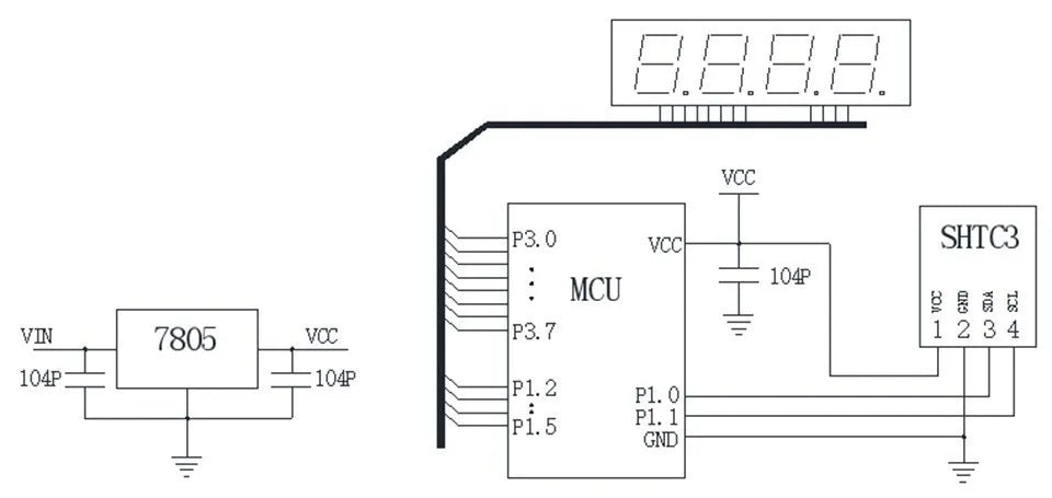 SHTC3 High Precision Digital Temperature And Humidity Sensor Measurement Module I2C Communication Is Better Than AM2302 DHT22
