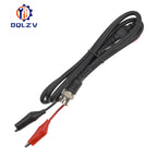 1M BNC Q9 to Dual Alligator Clip Oscilloscope Test Probe Leads 4MM Banana Plug Cables Connector Dual Tester Tools for