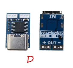 1pcs USB - C PD Trigger Board Module Fast Charge USB Type - C to 9V 12V 15V 20V High Speed Charger Power Delivery Boost Module