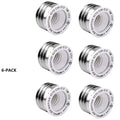 6pcs UL Listed E26 to E12 Adapter, E27 to E12 Light Socket, Medium Screw to US Candelabra Screw Bulb Socket Converter