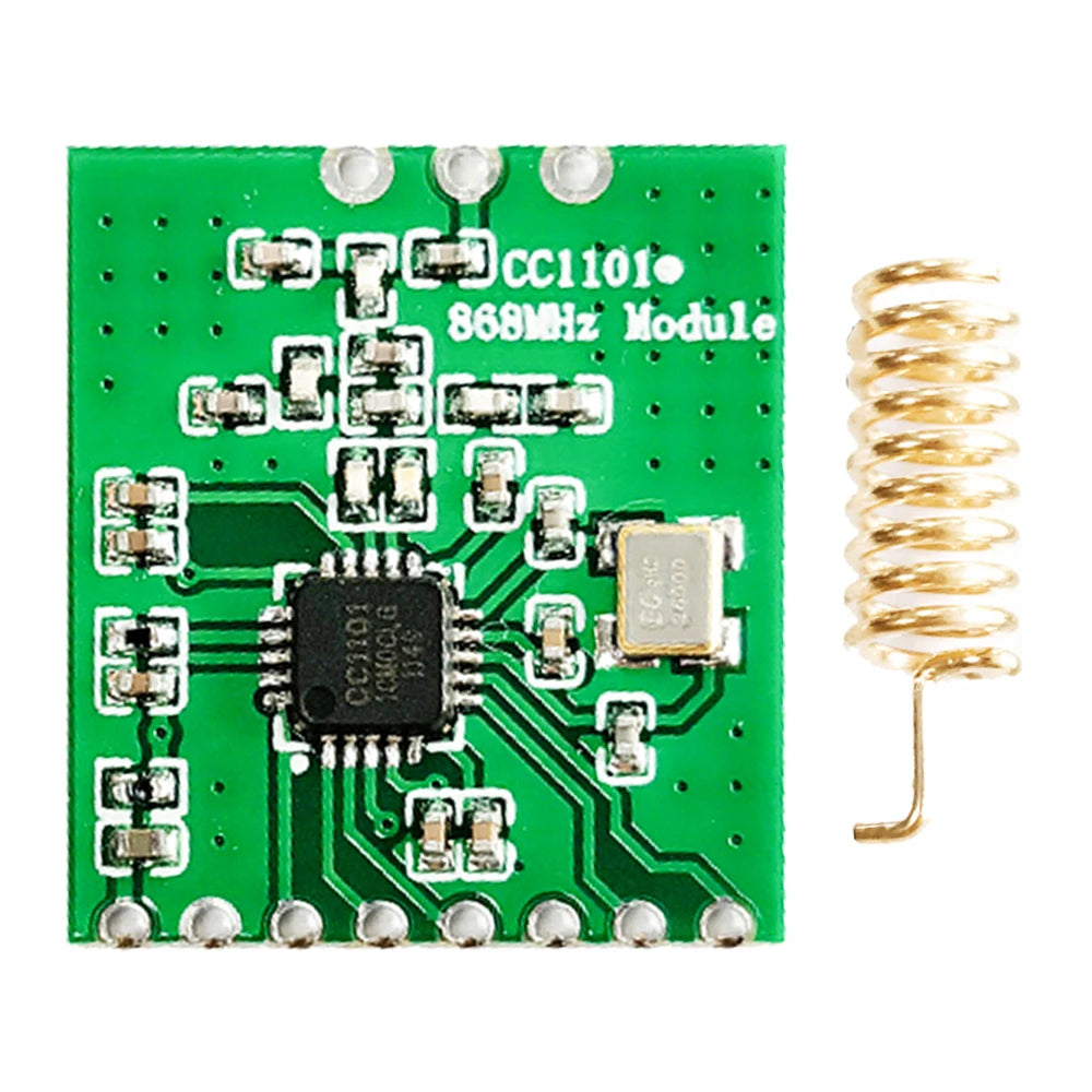 CC1101 Wireless Transceiver Module 868MHZ for Smart Industrial Wireless Radio Frequency Communication 11PIN CC1101-868