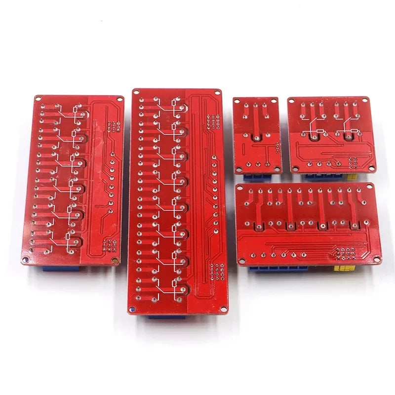 1 2 4 6 8 Channel 5V 12V 24V Relay Module Board Shield with Optocoupler Support High and Low Level Trigger for Arduino