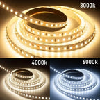 1/2/3/5/10m/lot 10mm PCB 2835 SMD 1200 LED Strip tape DC12V 24V ip20 Non waterproof Flexible Light 240 leds/m,180 leds/m,