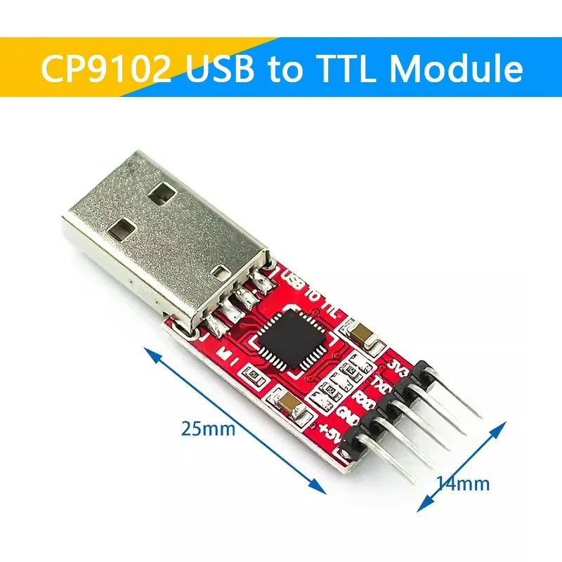 CP2102 USB 2.0 to UART TTL 5PIN Connector Module Serial Converter STC Replace CP2102 CP9102 USB for Aduino USB to TTL Download