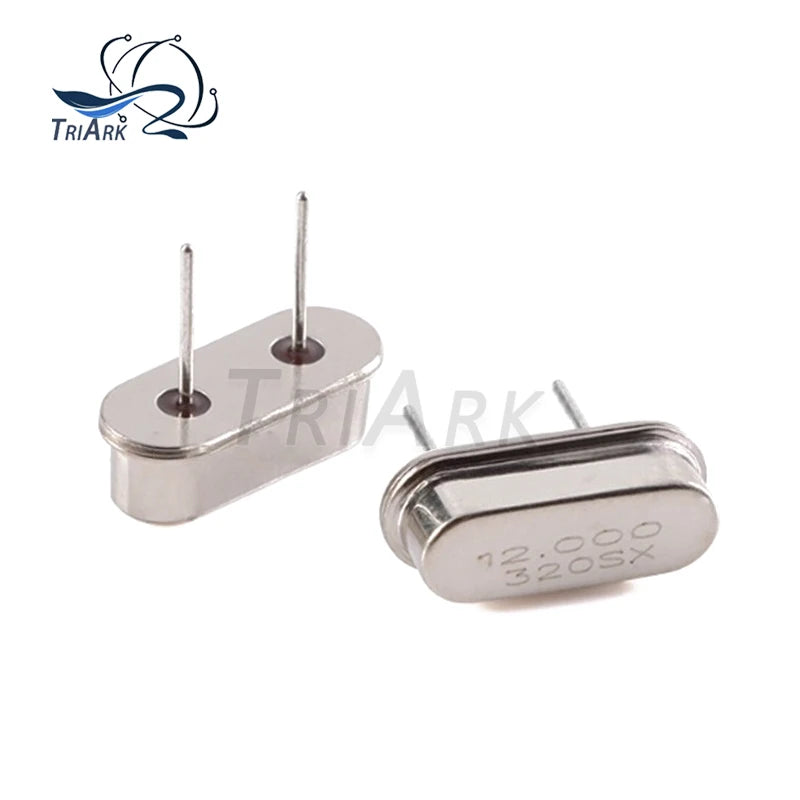 10/20/50PCS new 4Mhz 6Mhz 8Mhz 10MHZ 12Mhz 16Mhz 20Mhz 24Mhz 25MHZ 27MHZ 48MHZ Quartz Crystal Resonator Passive Oscillator HC49S