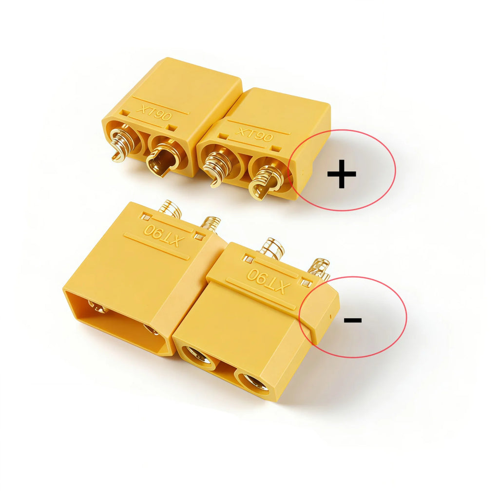 XT90 Male Female Connector Plug Welding Terminal Plugs for RC Lipo Battery Drone Boat Airplane Wire Cable Connectors Adapter