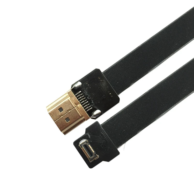 Camera 0.05M-1M FPC flexible cable drone aerial photo transmission FPV Micro HDMI to HDMI HD cable