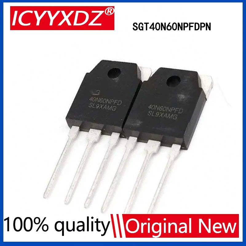 10Pcs/lot  40N60NPFD TO-3P 40N60 600V 40A IGBT SGT40N60NPFDPN
