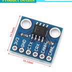 MCU230 bus transceiver SN65HVD230 CAN communication module 230