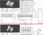 100pcs 2P JST 2510 2.54 Plug 2.54mm 2 Pin Male Female Housing Header Connectors Electric Cable Electrical Wire Connector