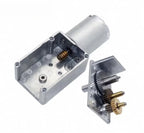 JGY370 JGY-370 1-210 RPM 12 V 24V With Encoder Mini Electric 6V 90 Degree Gearbox Right Angle 12v DC Worm Gear Motor