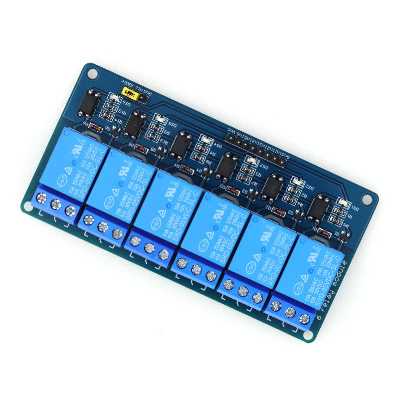 5v 12v 1 2 4 6 8 Channel Relay Module with optocoupler Relay Output 1 2 4 6 8 Way relay Module For Arduino In stock