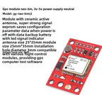 NEO-6M/7M/8M GPS Module for 51 MCU STM32,Arduino,APM2.5 Flight Control.High Sensitivity,Low Power,Fast Positioning with Antenna!