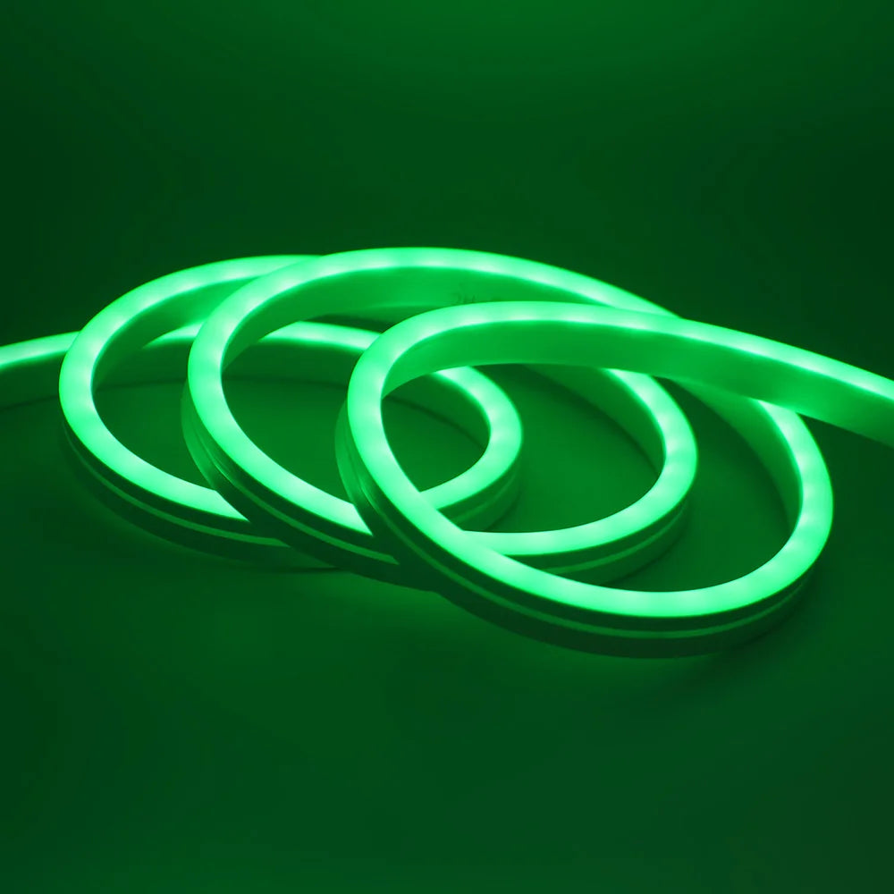 12V 24V RGB Neon Light LED Strip Addressable WS2811 84LEDs/m 6x12mm Flex Silicone Rope Rainbow Lamp Home Decoration Waterproof