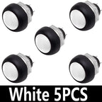 5~10PCS EGBO Mini 12mm Waterproof Momentary ON/OFF Push Button Round Switch PBS-33B PBS-11B For arduino