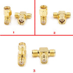 4 Piece SMA BNC UHF To SMA MCX MMCX BNC TNC UHF SO239 PL259 N F Type SMB RF Coaxial Coax Adapter Connector Combination