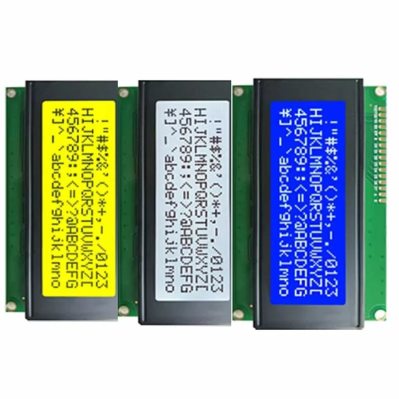 5V LCD Board 2004 20X4 2004A 20X4 Blue Or Yellow Screen LCD2004 Display LCM Module For 3D Printer IIC I2C Adpater