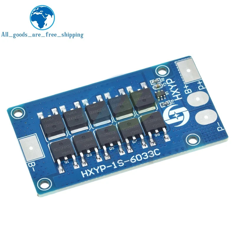 1/3PCS BMS 1S 30A 3.2V LiFePO4 / 3.7V Lithium Battery Protection Board 18650 4.2V Charging Voltage/Short Circuit