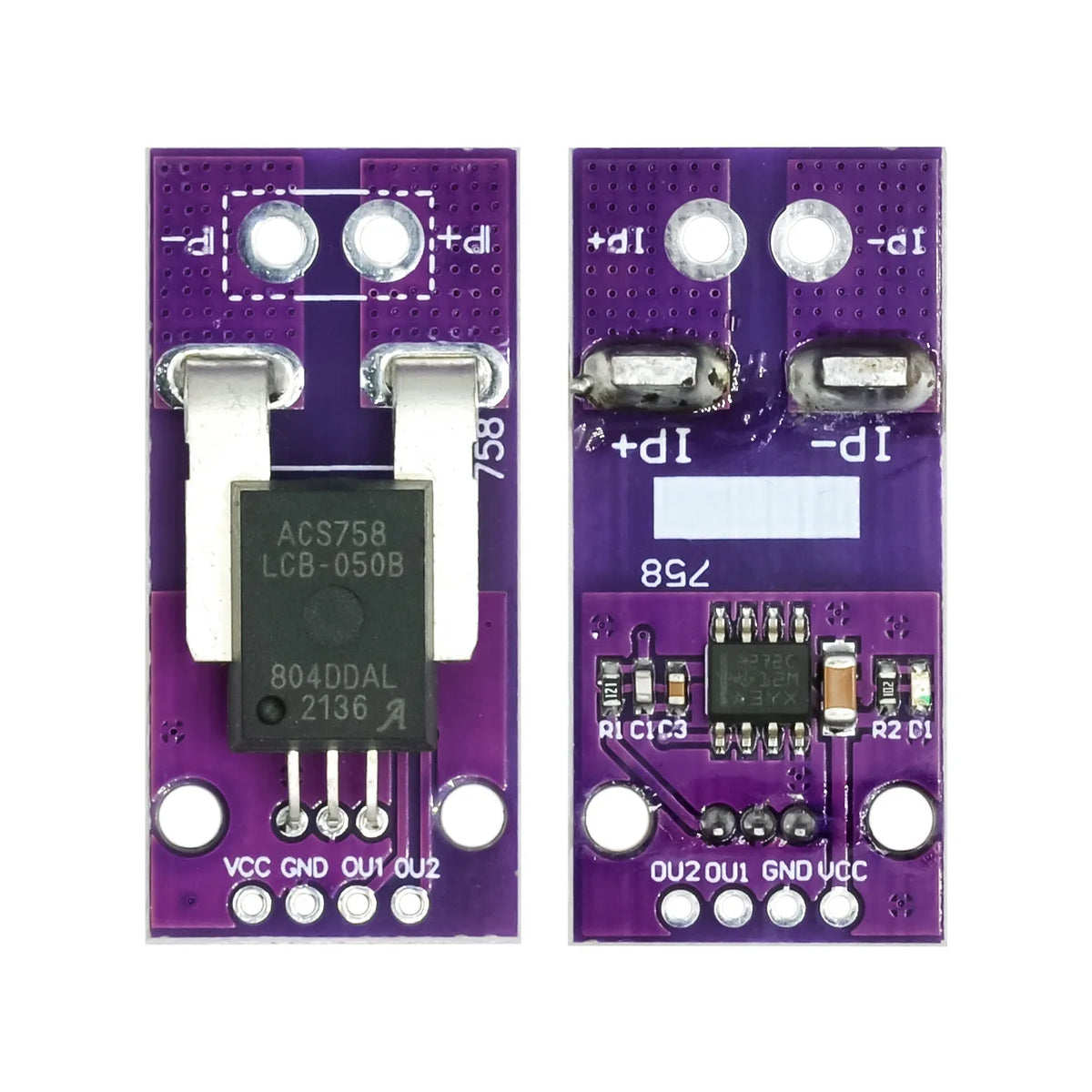 ACS758LCB-050B 100B 200B-PFF-T Linear current sensor Hall Current module