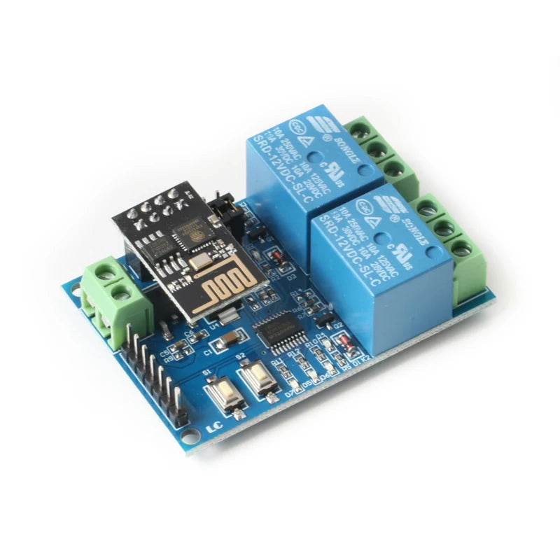 ESP8266 ESP-01 WiFi Relay 1 2 4 Way Channel 5V 12V Things Smart Home Remote Control Switch ESP01 Wireless Module Phone APP