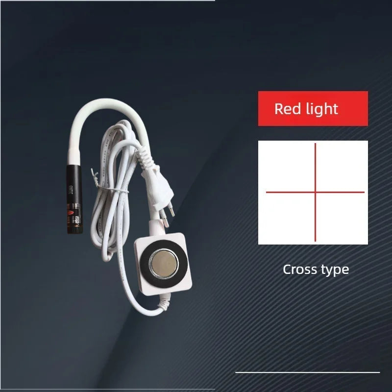 USB Red/Green Laser Positioning Light Infrared Working Lamp Cutting with Magnetic Base DC5V Line/Cross/dot Sewing Machine Supply