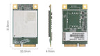 Waveshare Quectel EG25-G mPCIe Module, LTE Cat 4 module with PCI Express Mini Card form factor, Supports Multiple Wireless