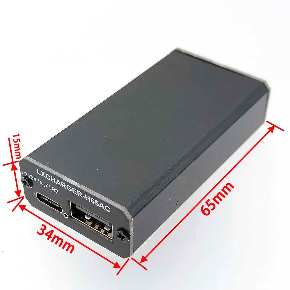 XT60 XT90 DC20-90V PD65W PD/QC2.0 3.0 USB Type-C Mobile Phone Quick Charge Adapter Step Down Module For Apple for Huawei SCP/FCP