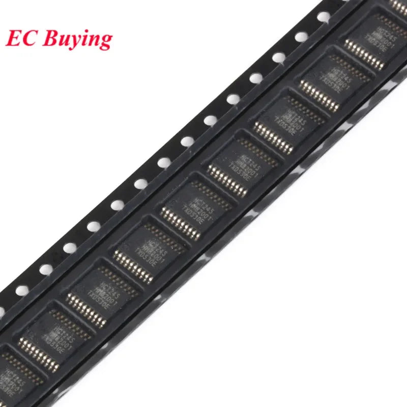10Pcs/5pcs HCT245 74HCT245 74HC245 74HC245PW TSSOP-20 Three-state Output Octal Bus Transceiver Logic IC Chip New Original