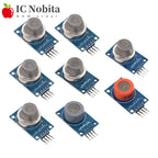 1PCS Gas Sensor MQ-2 MQ-3 MQ-4 MQ-5 MQ-6 MQ-7 MQ-8 MQ-9 Detection Smoke methane liquefied Gas Sensor Module