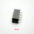 50PCS/1LOT Molex White or Black Big 4P 4D Female Socket Straight Hollow Needle for PC Computer ATX IDE Power Connector