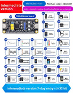 STM32 Development Board Starter Kit Advanced Kit STM32F103C8T6 Minimum ARM System Board Introductory More Than Ten Types A Set