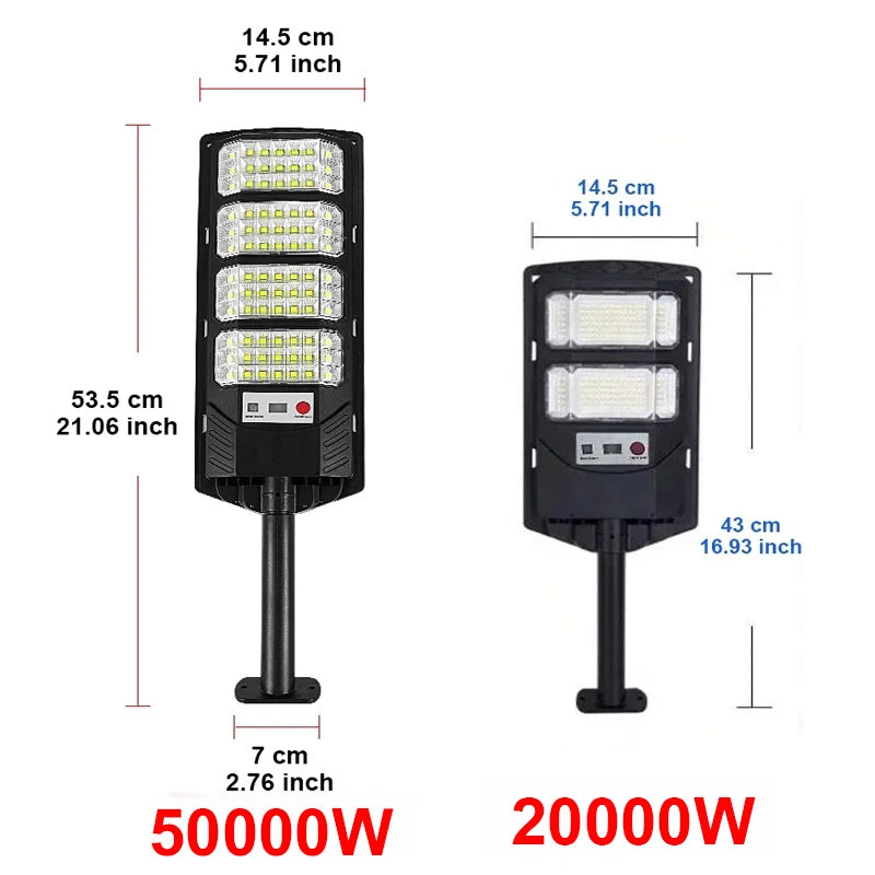 NEW 86000000LM 50000W/20000W Solar Lights Outdoor Waterproof Street Lamp Floodlight With Motion Sensor Garden Wall Yard Light