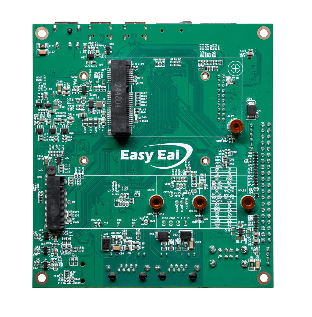 Edge AI Core Module, EASY EAI RK3562 Quad-core A53 ARM Processor, 2GB RAM, Embedded Linux Development Board 1 TOPS NPU