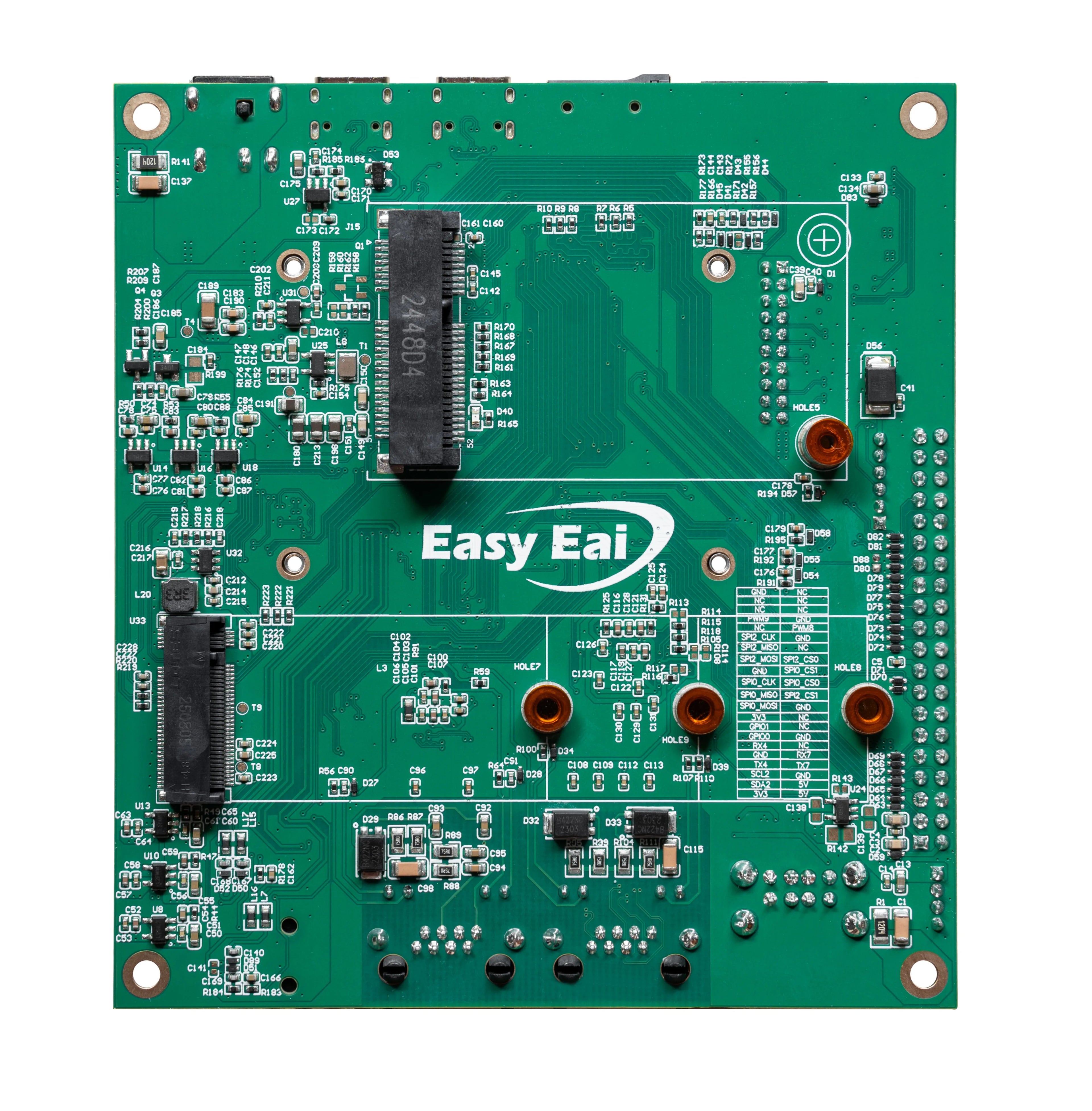 Edge AI Core Module, EASY EAI RK3562 Quad-core A53 ARM Processor, 2GB RAM, Embedded Linux Development Board 1 TOPS NPU