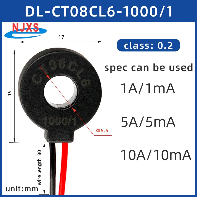 Micro Current Transformer Toroidal Core for Current Measurement