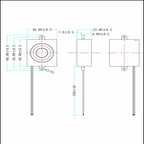 SOTAMIA 2Pcs 4550 Passive Audio Mini Speaker Driver 4 8 Ohm 5W Advertising LCD TV Speaker Computer Home Theater Loudspeaker
