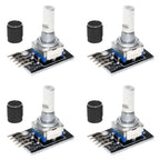 1-10PCS 360 Degree Rotary Encoder Module KY-040 Brick Sensor Development Board with Knob Cap Potentiometer KIT DIY for Arduino
