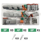 588pcs Deutsch Type Connector Kit Waterproof Wire DT Series Connector set DT06 04 2/3 / 4 pin 6/8/12 pin Sealed Plug