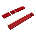 10PCS 2.54mm Pitch Single Row Female PCB Board Pin Header Connector Strip Pinheader 1x40pin Colourful Socket 2/3/4/6/8/10/16/40p