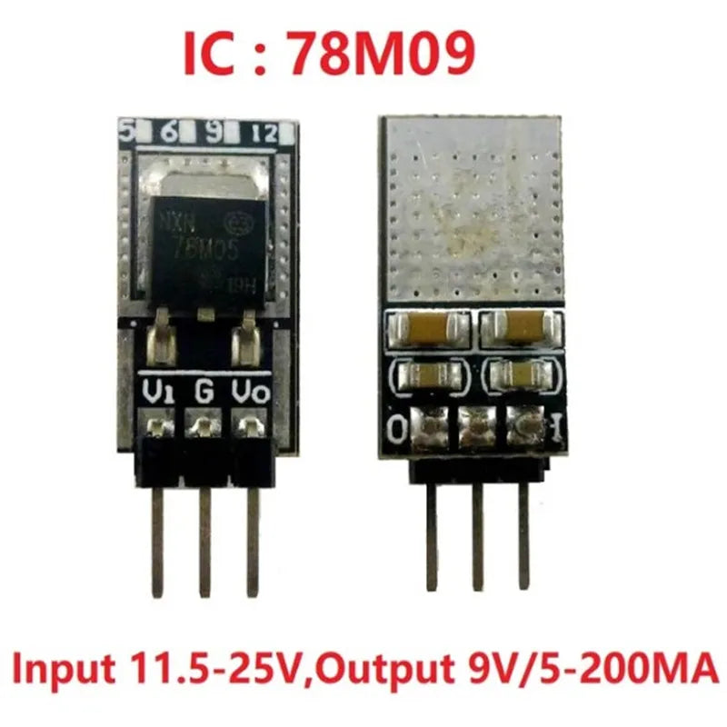 2pcs 78m05 7806 l7809 lm7812 three-terminal positive regulator ldo module 7-30v to 5v 6v 9v 12v