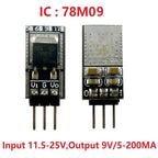 2pcs 78m05 7806 l7809 lm7812 three-terminal positive regulator ldo module 7-30v to 5v 6v 9v 12v
