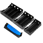 2pcs 18650 Battery Box 1/2/3/4 Sections ABS DIY Battery Holder PCB Pin Plug Board with Pin