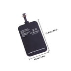 Wireless Charging Receiver Type-C 2A Quick Wireless Charging Patch Compatible Fast Charger for Table Furniture