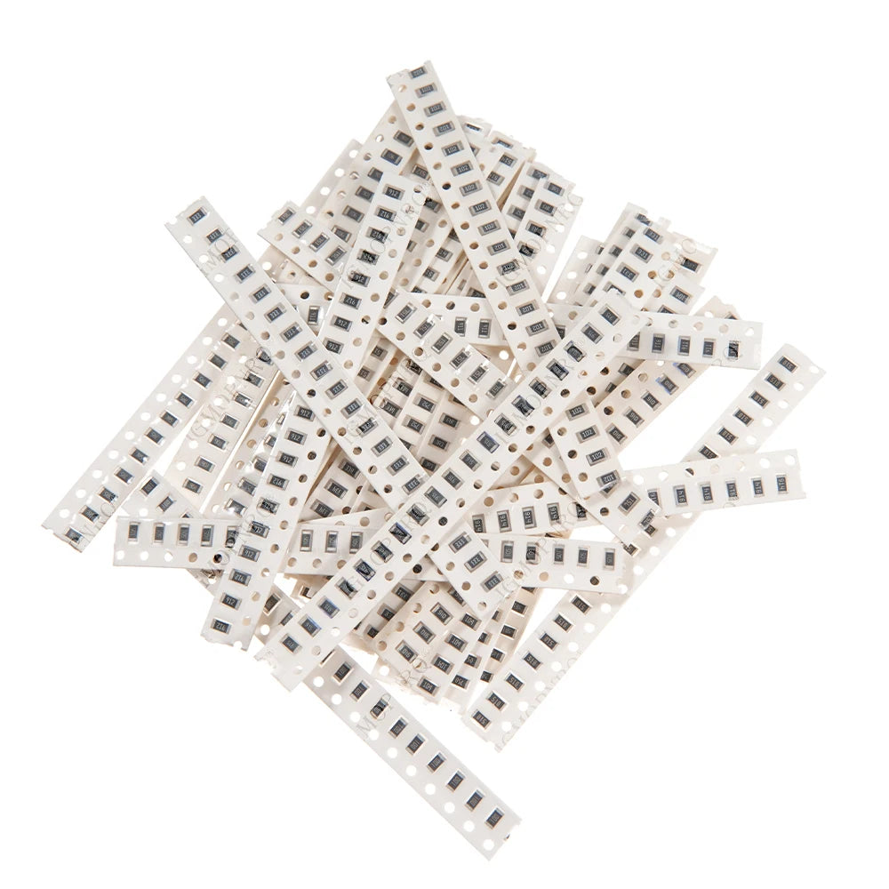 36Value each 20pcs =720pcs 1206 SMD Resistor Kit 1/4W 0.25W 5% 1 ohm~10 Mohm  component diy  kit 1R 3.3R 5.1R 1K 10K 100K 1M 10M