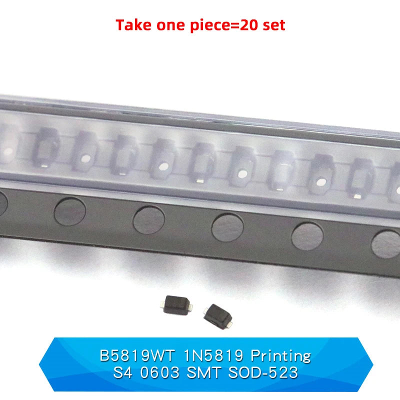 20PCS M1 M2 M4 M7 S4 SMA 1A 1N4001 4002 4004 4007 SS12 SS310 RS1M RS2M ES1D ES1J US1M SMD Schottky Rectifier Diode DO-214AC