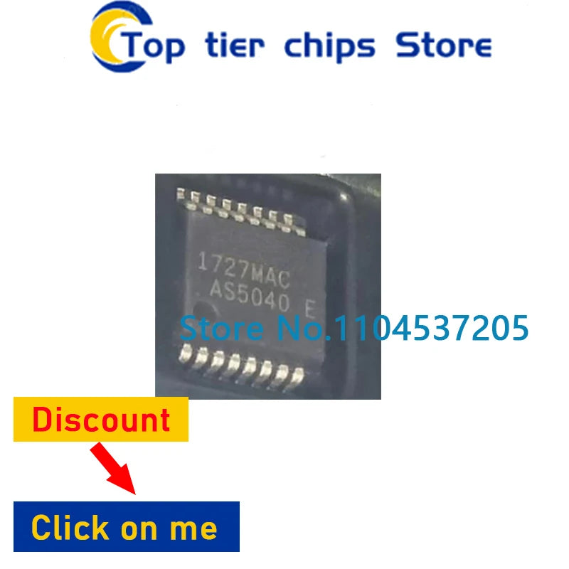 5PCS AS5600-ASOM AS5600 SOP-8 AS5040-ASST AS5040 SSOP-16 AS5048A AS5048 AS5048A-HTSP TSSOP-14