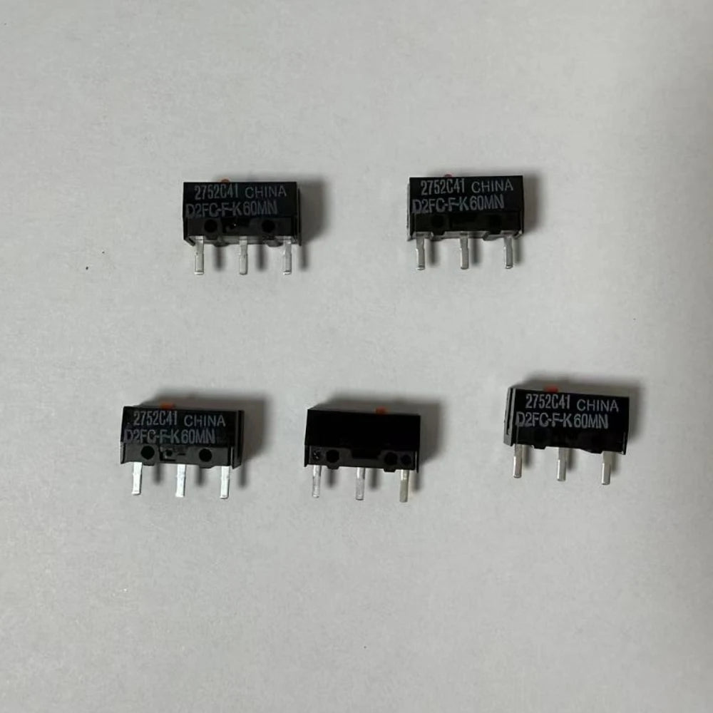 2pcs 10PCS Mouse Micro switch D2FC-F-K 60MN D2FC-F-7N(100M) suitable Logitech G304 305 G403 G502 G603 G703 G900 G903 FOR Omron